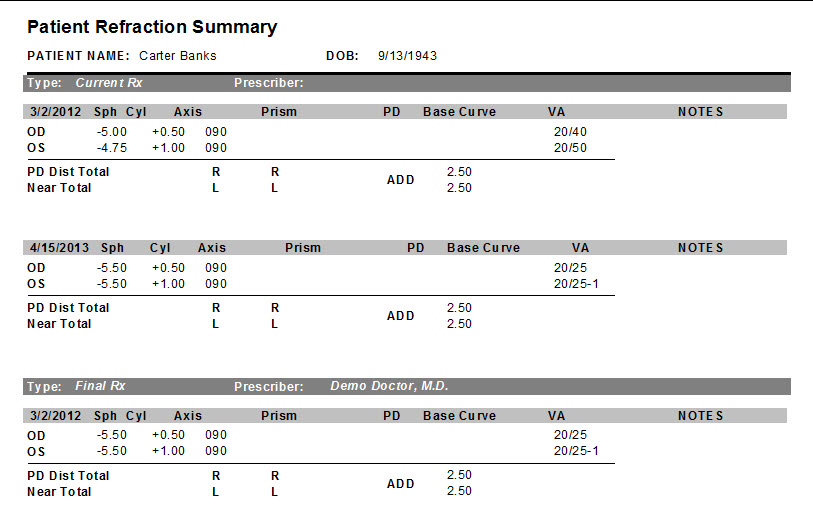 Refraction Summary Refraction Summary
